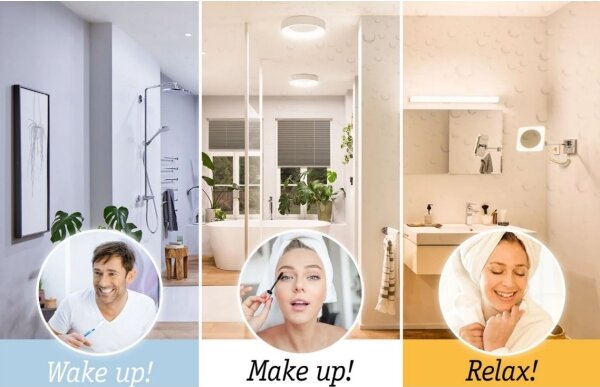 Paulmann 78923 - LED/13W IP44 Stmievateľné kúpeľňové stropné svietidlo AVIAR 230V