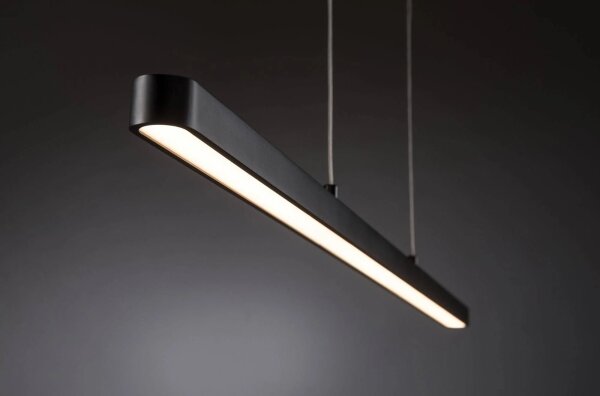 Paulmann 79693 - LED/42W Stmievateľný luster na lanku LENTO 230V čierna