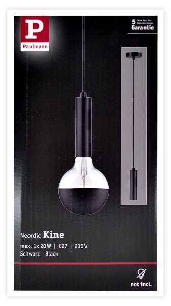 Paulmann 79757 - Luster na lanku NEORDIC 1xE27/20W/230V