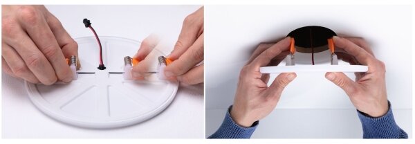 Paulmann 92390 - LED/4,5W IP44 Kúpeľňové podhľadové svietidlo VARIFIT 230V