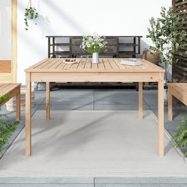 Záhradný stolík 121x82,5x76 cm borovicový masív