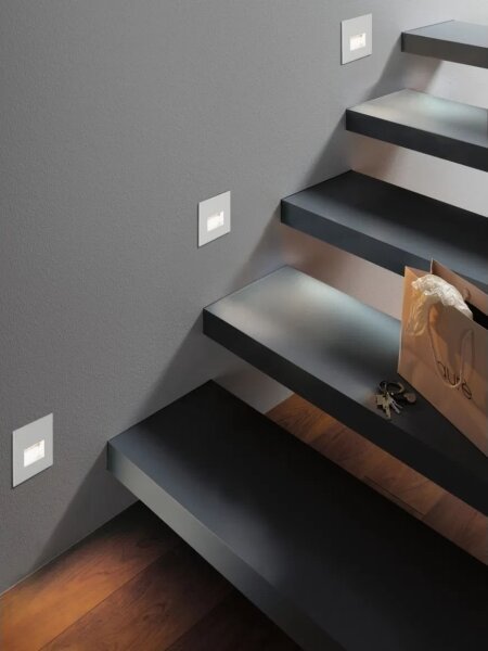 Paulmann 93093 - LED/1,2W Schodiskové svietidlo EDGE 230V