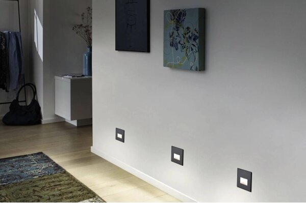 Paulmann 93094 - LED/1,2W Schodiskové svietidlo EDGE 230V