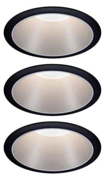 Paulmann 93408 - SADA 3xLED/6,5W IP44 Stmievateľné kúpeľňové svietidlo COLE 230V