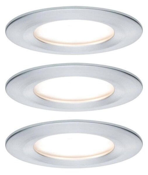 Paulmann 93462 - SADA 3xLED/6W IP44 Kúpeľňové podhľadové svietidlo NOVA 230V