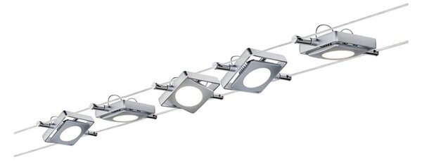 Paulmann 94108 - SADA 5xLED/4,3W Bodové svietidlo MAC 230V matný chróm