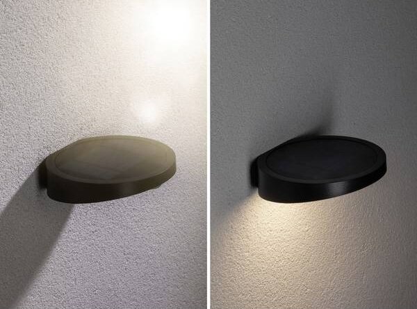 Paulmann 94246 - LED/1,2W IP44 Vonkajšie solárne svietidlo so senzorom RYSE 3,7V
