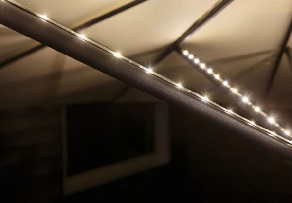 Paulmann 94208 - LED/1,8W Osvetlenie slnečníka PARASOL 5V/USB 1,6m