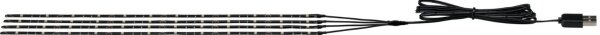 Paulmann 94208 - LED/1,8W Osvetlenie slnečníka PARASOL 5V/USB 1,6m