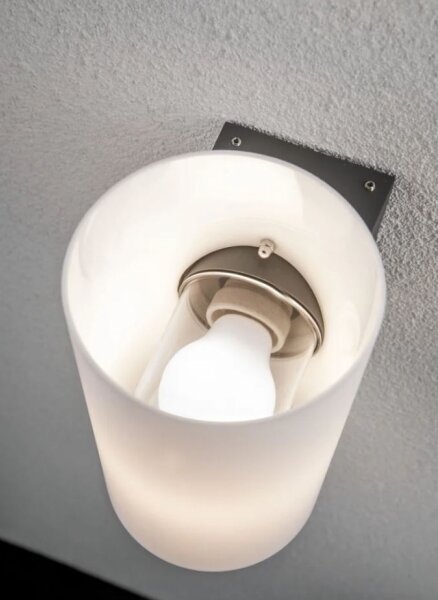 Paulmann 94186 - 1xE27/15W IP54 Vonkajšie nástenné svietidlo TUBE 230V