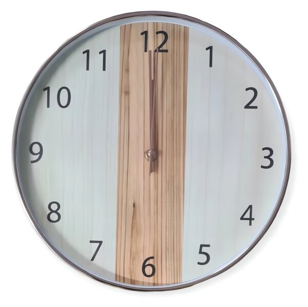 Foxter 1228 Nástenné hodiny 30 cm dekor dreva