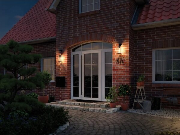Paulmann 94281 - 1xE27/60W IP44 Vonkajšia nástenná lampa KLASSIK 230V