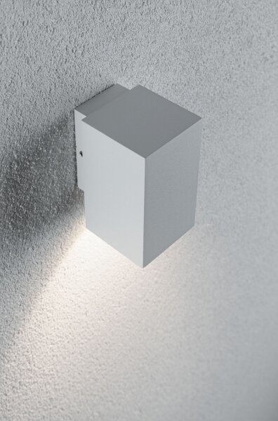 Paulmann 94329 - LED/3,8W IP44 Vonkajšie nástenné svietidlo FLAME 230V biela