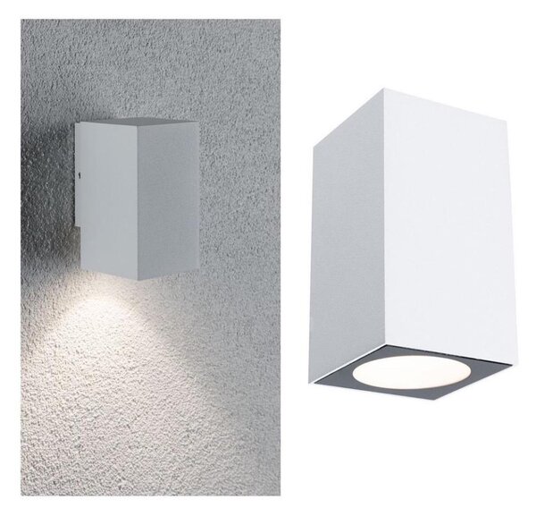 Paulmann 94329 - LED/3,8W IP44 Vonkajšie nástenné svietidlo FLAME 230V biela