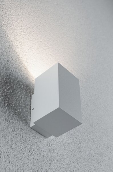 Paulmann 94329 - LED/3,8W IP44 Vonkajšie nástenné svietidlo FLAME 230V biela