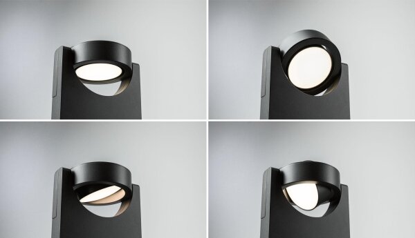 Paulmann 94406 - LED/8W IP44 Vonkajšie nástenné svietidlo SWIVEA 230V