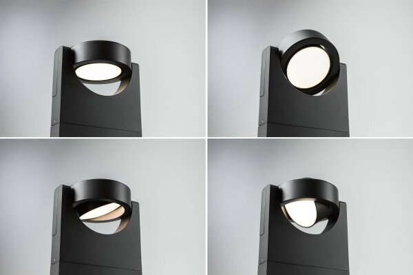 Paulmann 94407 - LED/8W IP44 Vonkajšia lampa SWIVEA 230V
