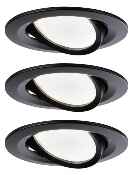 Paulmann 94472 - SADA 3xLED/6W IP23 Stmievateľné kúpeľňové svietidlo NOVA 230V