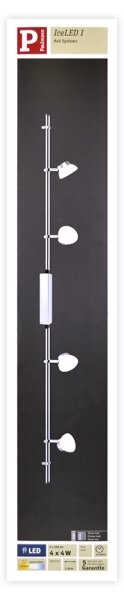 Paulmann 95194 - 4xLED/4W Bodové svietidlo ICE 230V