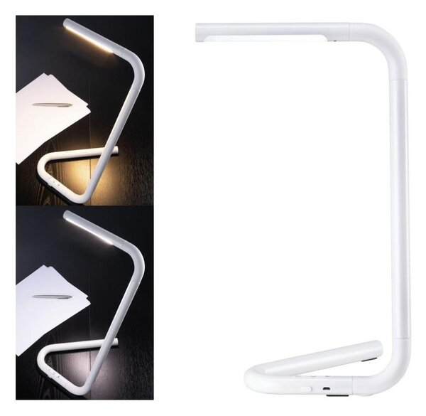 Paulmann 95423 - LED/4,5W Stmievateľná dotyková stolná lampa FLEXLINK 5V/USB biela