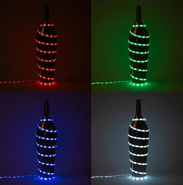 Brilo - LED RGBW Stmievateľný pásik 6,5m LED/22W/230V + DO