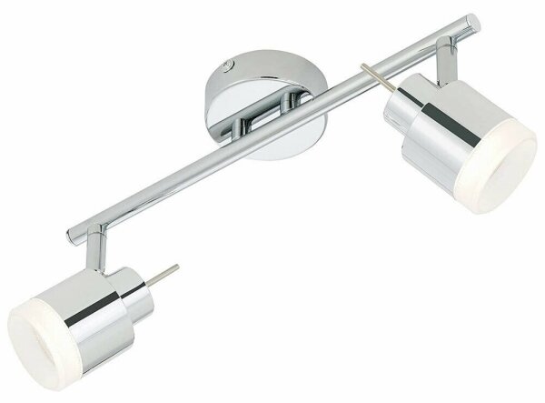 Briloner 2733-028 - LED Kúpeľňové bodové svietidlo SPLASH 2xLED/4W/230V IP44