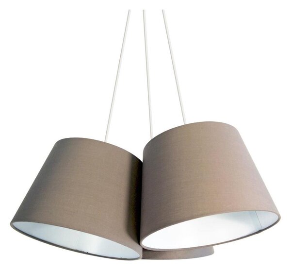 Briloner 4288-031 - Závesné svietidlo TELA 3xE27/40W