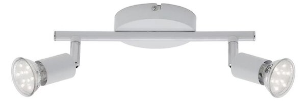 Briloner 2767-026 - LED Bodové svietidlo 2xGU10/6W/230V biela