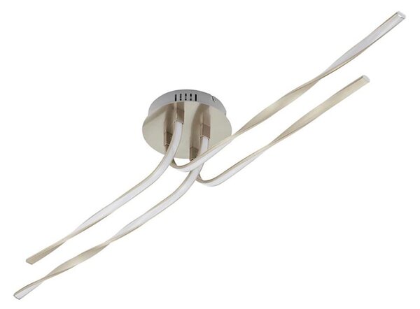 Briloner 3340-042 - LED Stmievateľné stropné svietidlo TWIN 4xLED/7,5W/230V