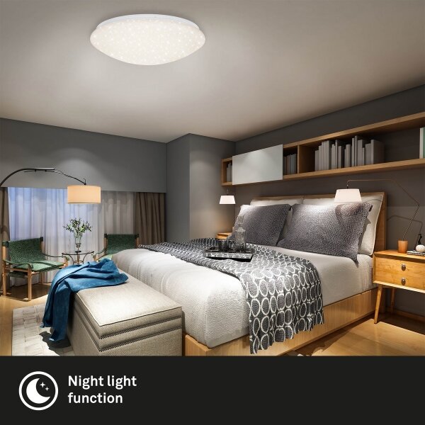 Brilo - LED Stmievateľné stropné svietidlo STARRY SKY LED/40W/230V 3000-6000K + DO
