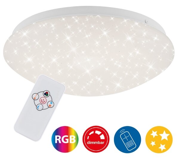 Brilo - LED RGBW Stmievateľné stropné svietidlo STARRY SKY LED/10W/230V + DO