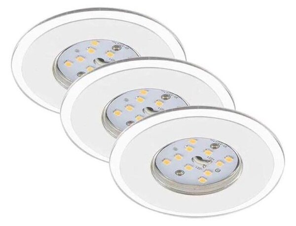 Briloner 7197-036-SADA 3x LED Stmievateľné kúpeľňové svietidlo LED/4,5W/230V IP44