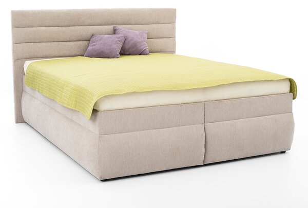 DREVONA Manželská posteľ 160 cm šedo béžová LUNA 1, Orinoco 23