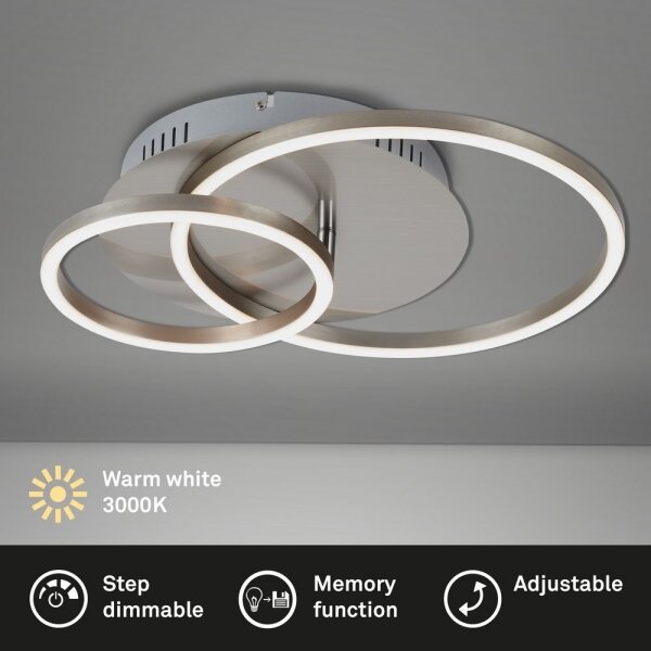Briloner - LED Stmievateľné stropné svietidlo FRAMES LED/24,5W/230V