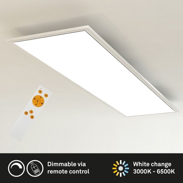 Brilo - LED Stmievateľné stropné svietidlo SLIM LED/24W/230V 100x25 cm + DO