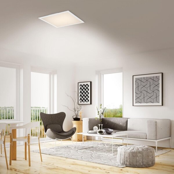 Briloner 7152-016-LED RGB Stm. prisadený panel COLOUR LED/24W/230V 3000-6500K+DO