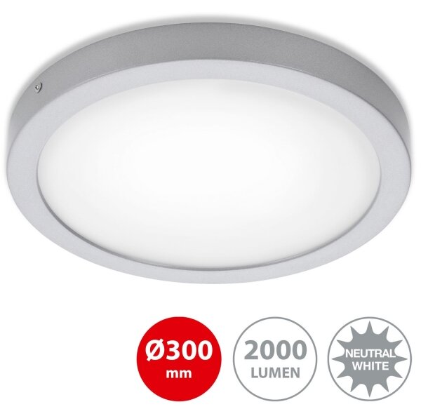 Briloner 7141-414 - LED Stropné svietidlo FIRE LED/21W/230V 4000K