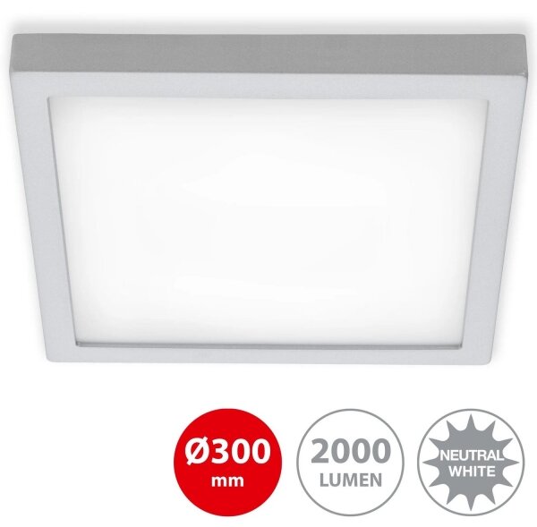 Briloner 7142-414 - LED Stropné svietidlo FIRE LED/21W/230V 4000K