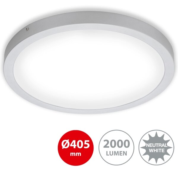 Briloner 7143-414 - LED Stropné svietidlo FIRE LED/24,5W/230V 4000K