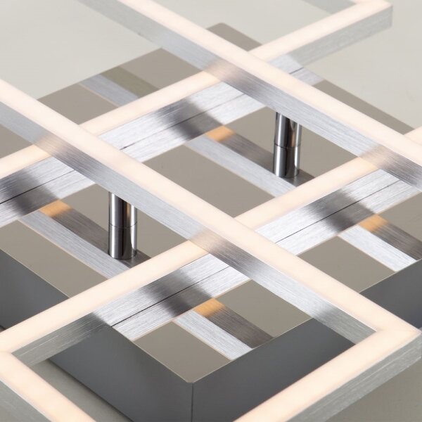 Briloner - LED Stmievateľný prisadený luster FRAME 4xLED/12W/230V
