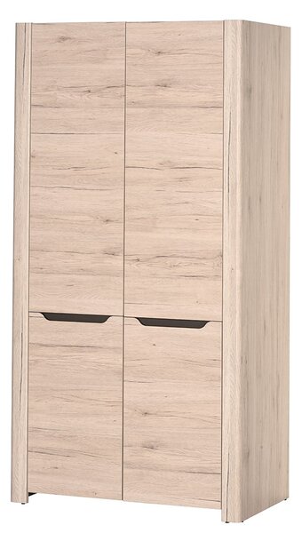 Szynaka Šatníková skriňa Desjo 05 98 cm dub San Remo