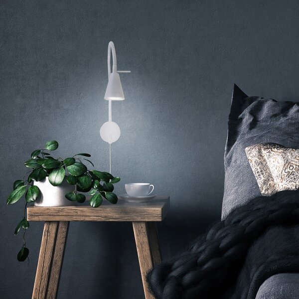 Briloner 2082-016 - LED nástenné svietidlo COMFORT LIGHT 1xGU10/5W/230V biele