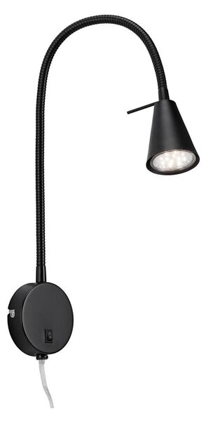 Briloner 2082-015 - LED nástenné svietidlo COMFORT LIGHT 1xGU10/5W/230V čierne