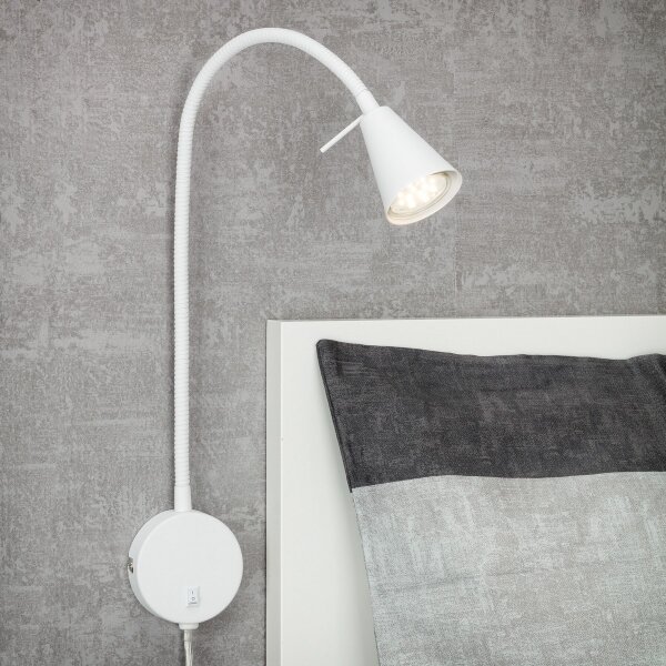 Briloner 2082-016 - LED nástenné svietidlo COMFORT LIGHT 1xGU10/5W/230V biele