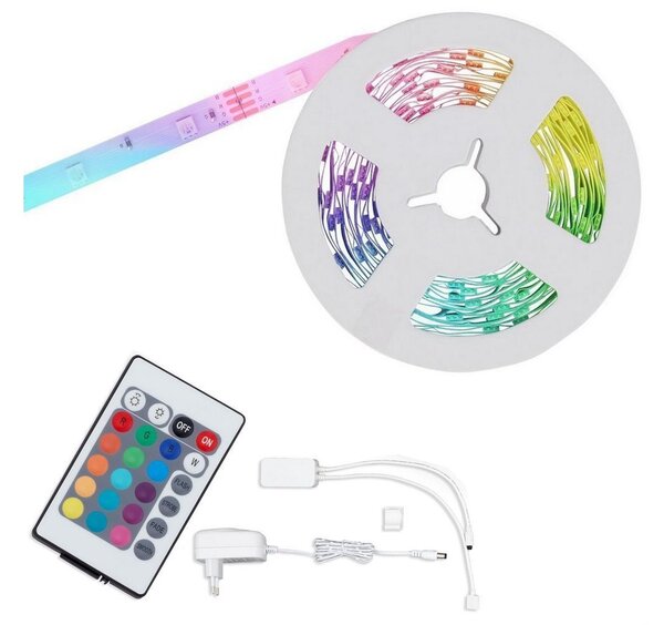 Brilo - LED RGBW Stmievateľný pásik 6,5m LED/15W/230V Wi-Fi Tuya + DO