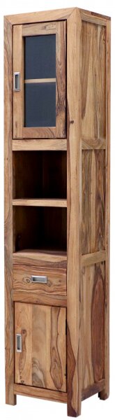 Skrinka do kúpeľne Nela 40x190x35 indický masív palisander