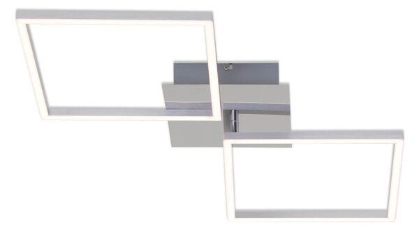 Briloner 3182-018 - LED Stmievateľné stropné svietidlo FRAME 2xLED/15,5W/230V