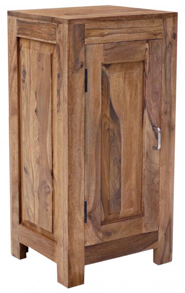 Skrinka do kúpeľne Suri 40x80x35 indický masív palisander