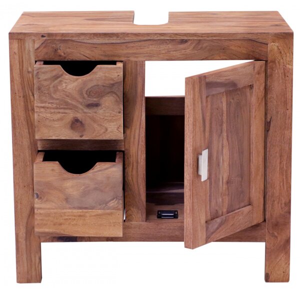Skrinka pod umývadlo Amba 65x60x35 z indického masívu palisander