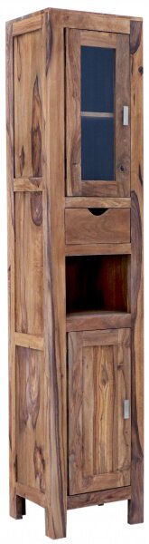 Skrinka do kúpeľne Amba 40x190x35 z indického masívu palisander